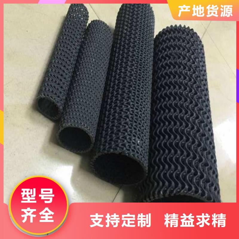 PE曲纹网状PE硬式透水管
