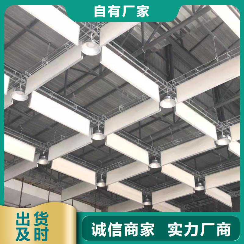 杭州当地多功能厅铝制全频复合型空间吸声体_空间吸声体价格