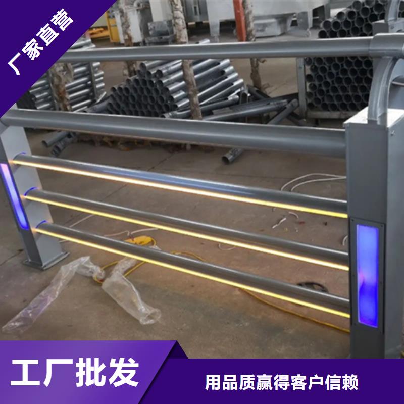 桥梁灯光铝合金护栏厂家供应