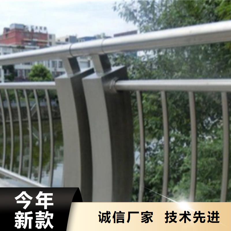 铝合金护栏立柱桥梁防撞护栏工程施工案例