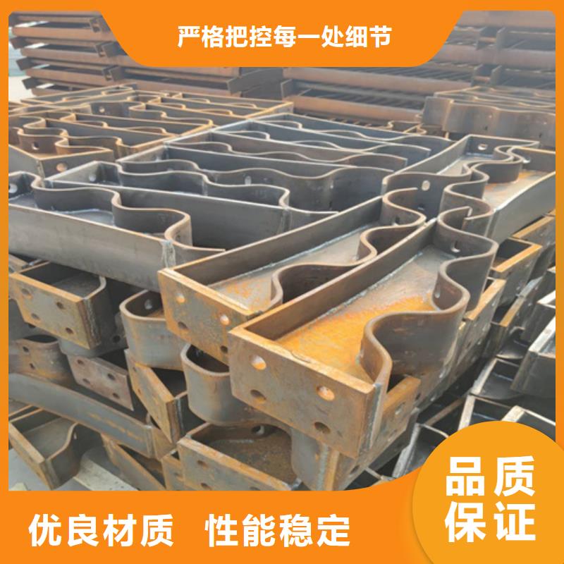 不銹鋼復合管河道欄桿施工價格