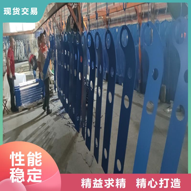 桥梁护栏立柱,不锈钢复合管护栏一站式服务