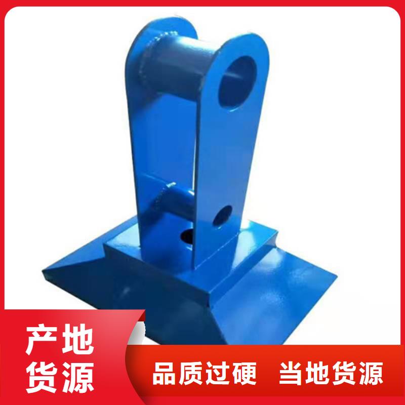 桥梁护栏立柱,【镀锌波形护栏】支持大批量采购