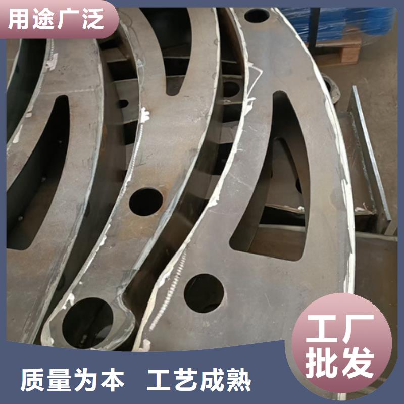 护栏立柱不锈钢复合管护栏厂家源头厂家量大价优