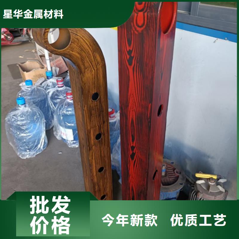 护栏立柱不锈钢复合管桥梁护栏厂家大量现货