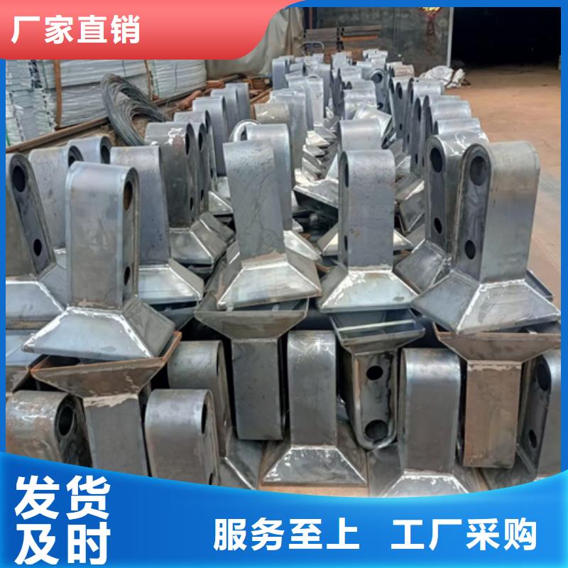 护栏立柱不锈钢复合管桥梁护栏厂家大量现货