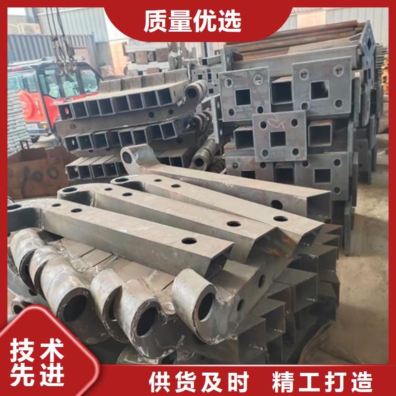 护栏立柱镀锌波形护栏来图定制