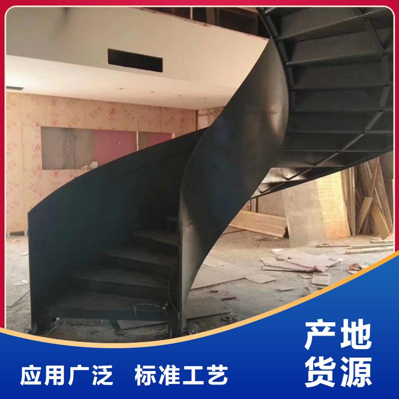 通化复式旋转钢结构梯免费出图纸