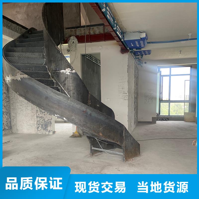 钢木卷板卷弧工程楼梯欢迎咨询