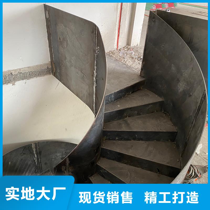 商業大廈旋轉不銹鋼梯實體廠家