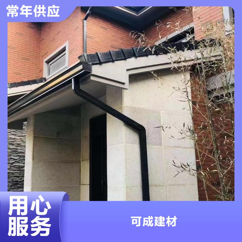 雨水管封檐板精工细致打造