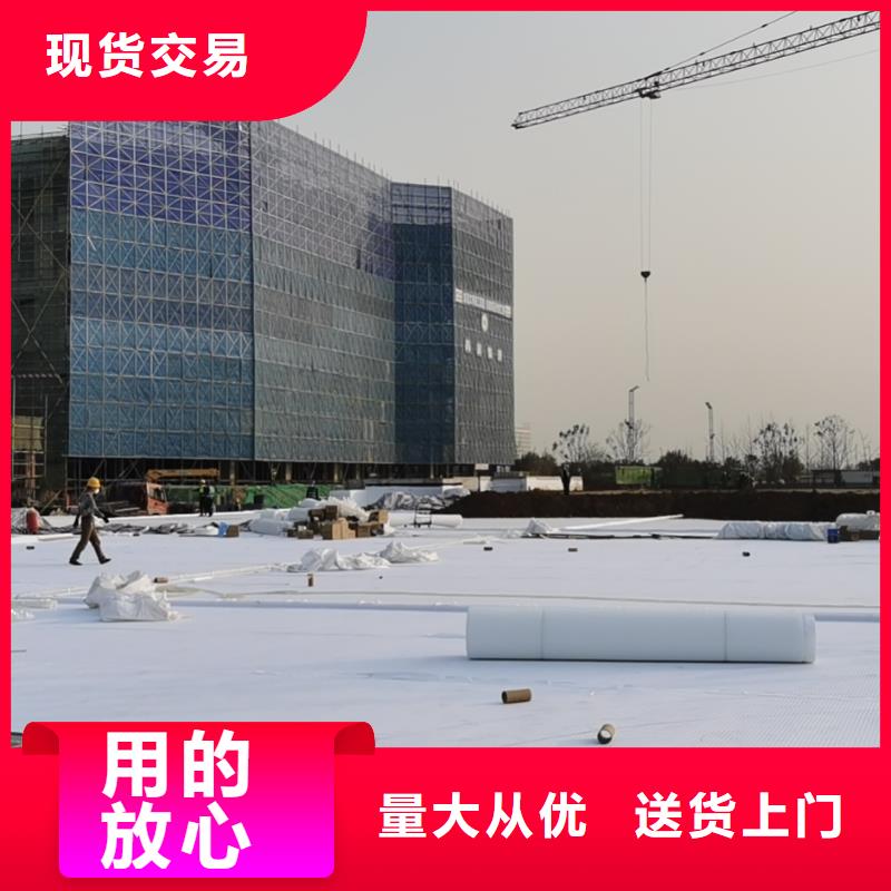 PED14高分子防护排蓄水异型片自粘土工布出厂价格