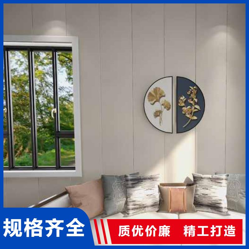 竹木纤维集成墙板别墅【天沟】实地大厂