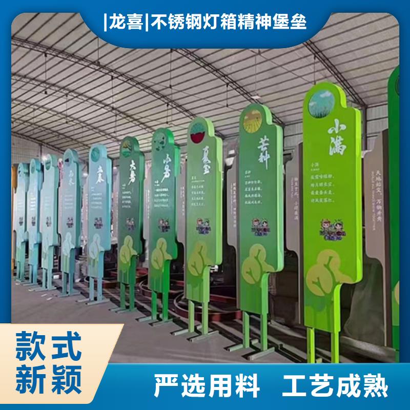 小区景观小品来厂考察