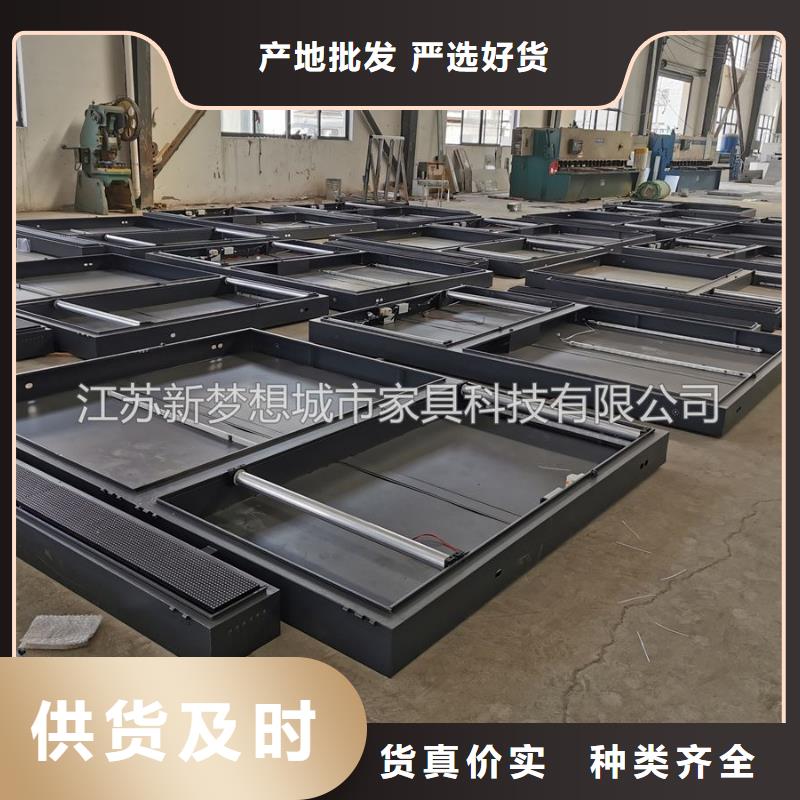 滚动灯箱【广告垃圾箱】实拍展现