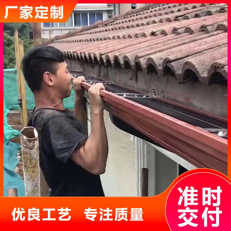 成品天溝別墅屋檐排水雨鏈生產安裝