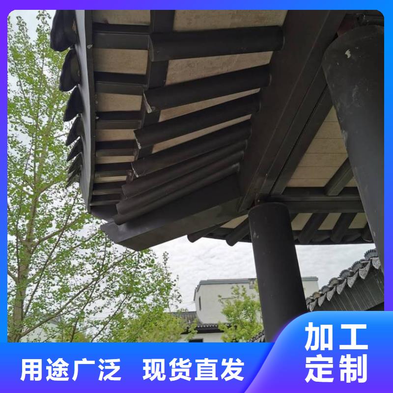 铝代木古建筑四角亭合格才发货