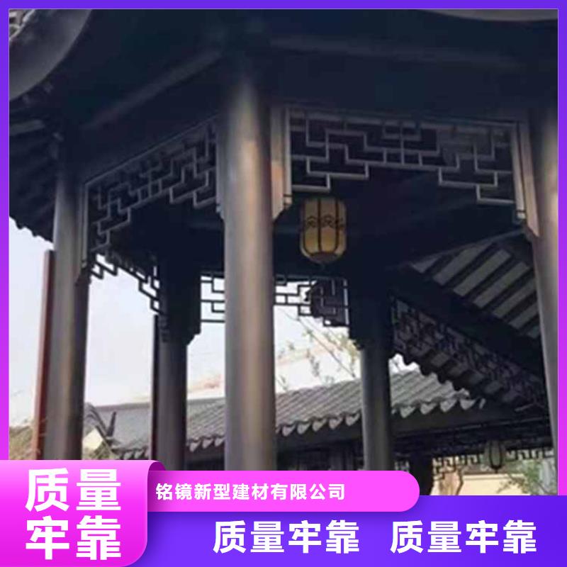 古建亭廊,铝代木徽派仿古构件工艺成熟