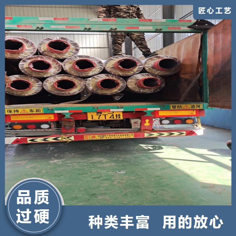 钢套钢岩棉保温管,螺旋钢管厂家定制