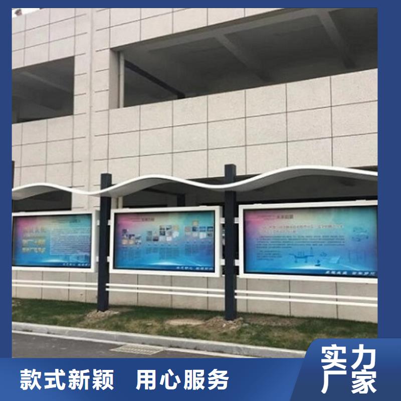 款宣傳欄燈箱來廠考察