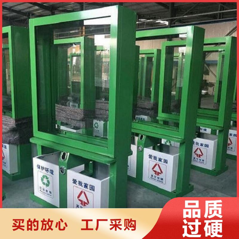 戶外廣告垃圾箱來廠考察