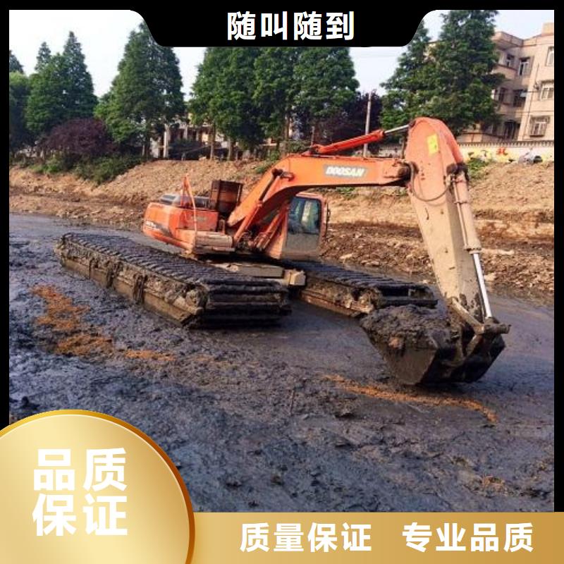 水上挖掘机租赁湿地挖机租赁专业可靠
