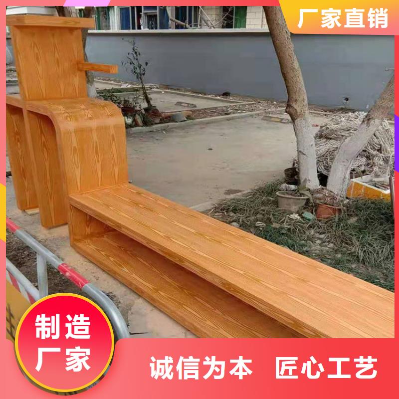 镀锌管木纹漆施工价格#方钢圆管#长廊护栏#园林建筑