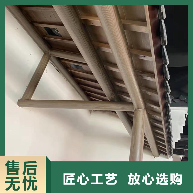 廊架長廊木紋漆源頭廠家