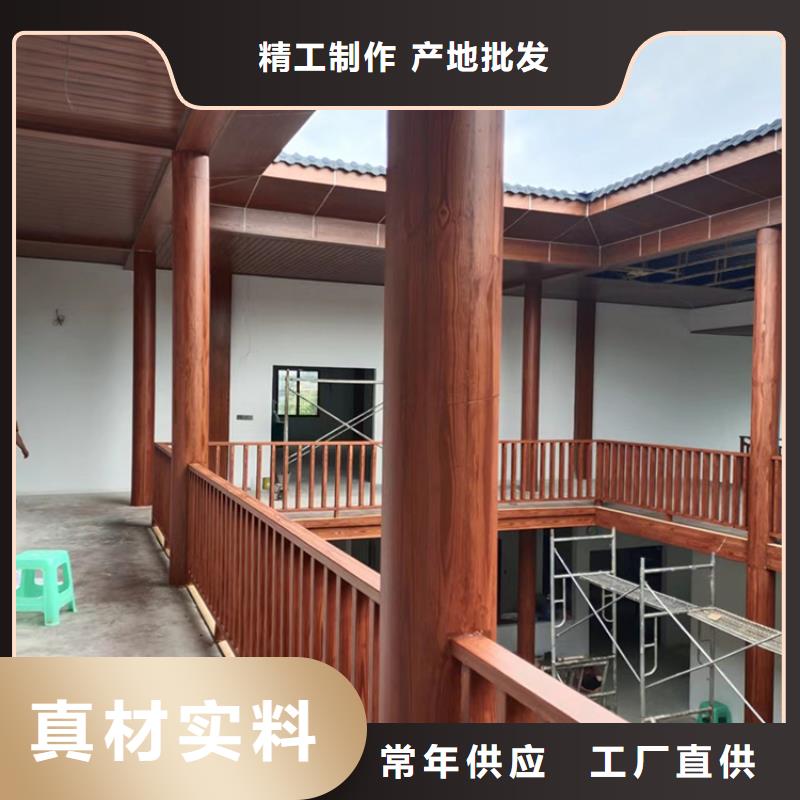 仿古园林建筑木纹漆全包施工价格源头工厂