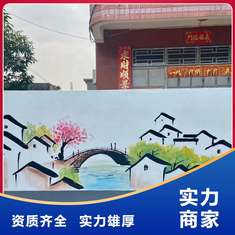 美丽乡村振兴彩绘墙绘公司
