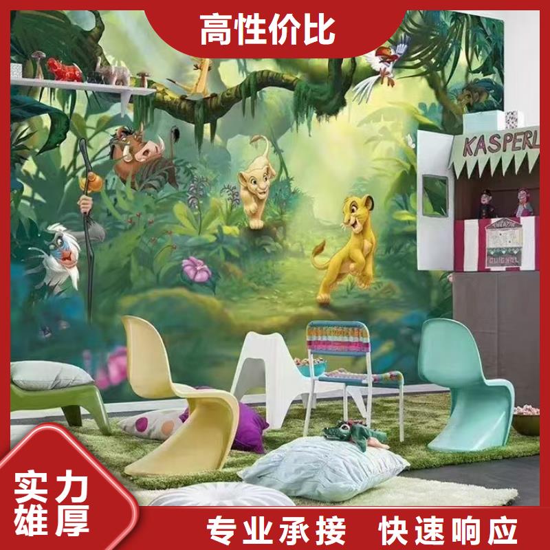 美麗鄉村彩繪手繪墻壁畫公司