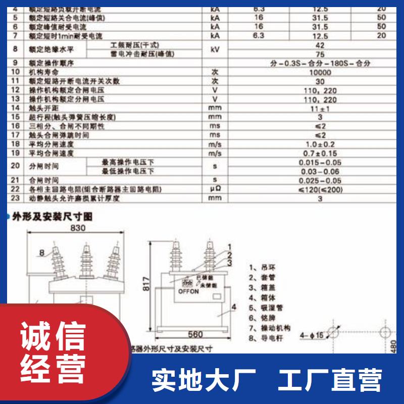 LW3-12/630-20六氟化硫断路器