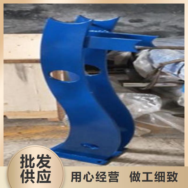 Q235材质钢板立柱切割不锈钢桥梁防护栏杆厂家现货供应