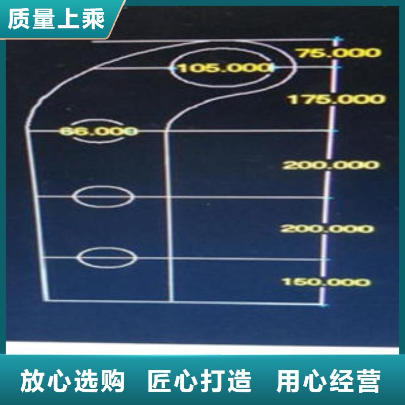 Q235材質鋼板立柱切割不銹鋼碳素鋼復合管護欄廠家做工精細