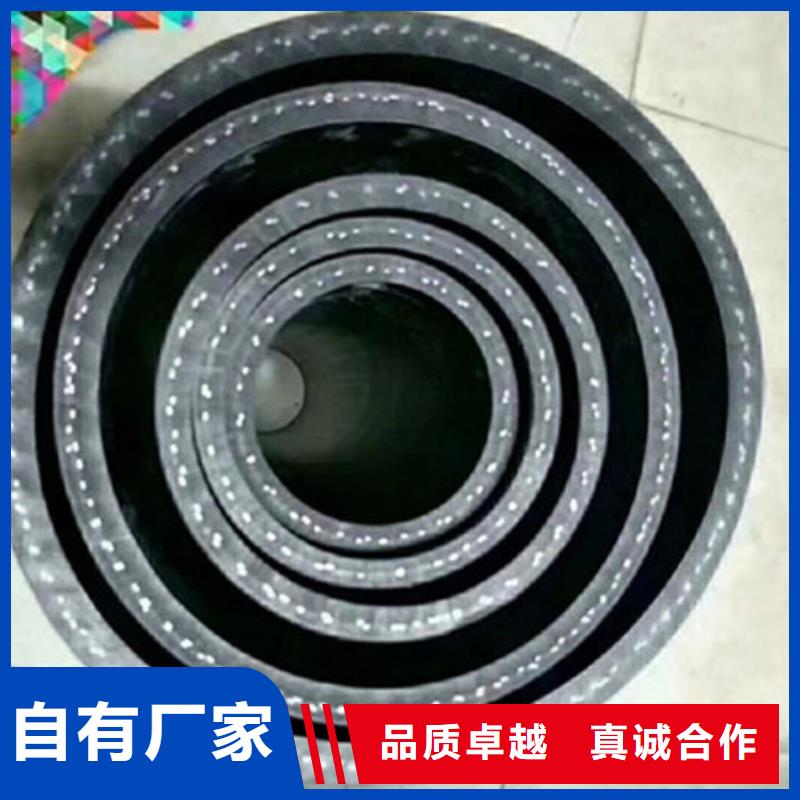钢丝骨架管HDPE中空壁结构缠绕管商家