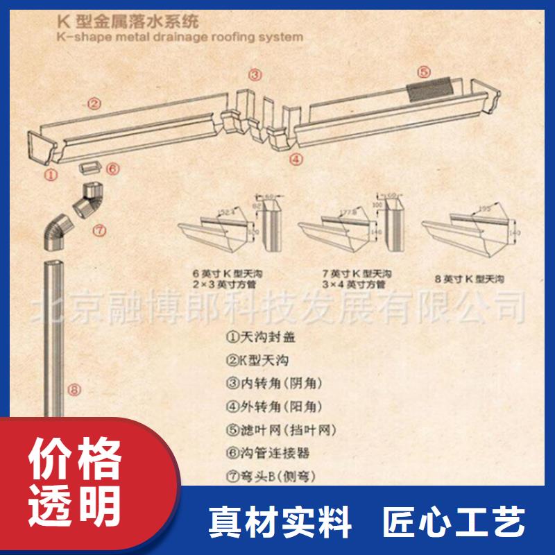 古建筑配套落水安装人员测量