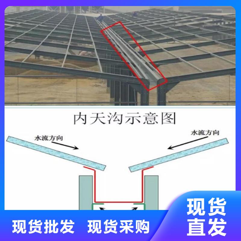 金属落水系统现场施工