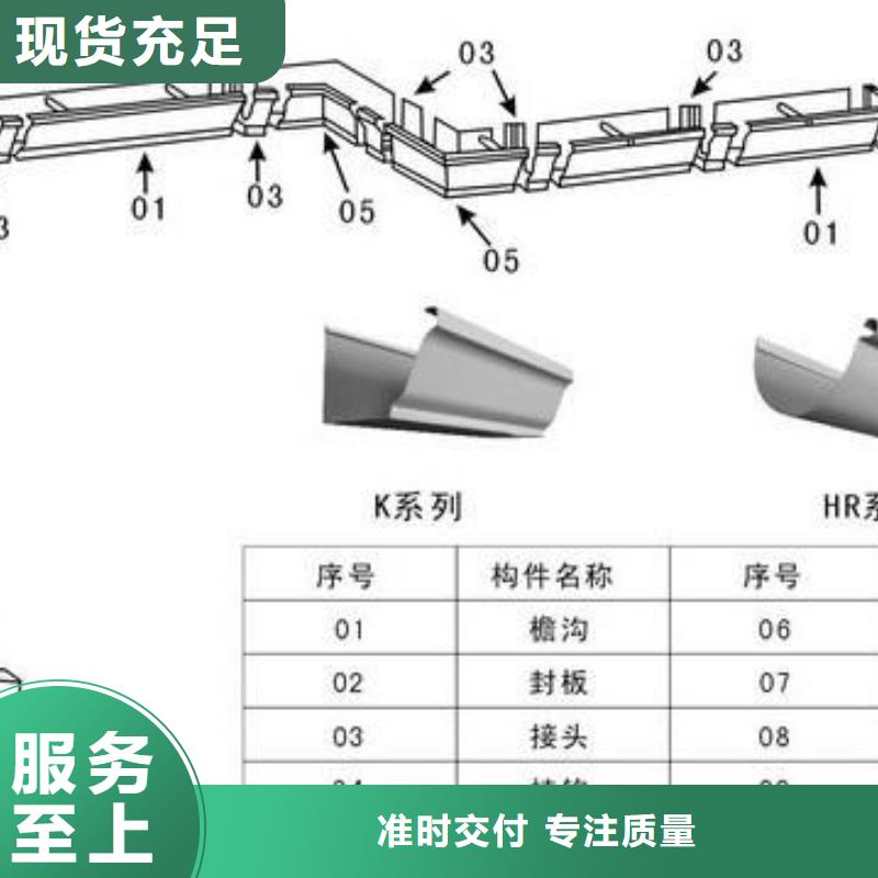 【PVC成品天沟】_金属落水系统来图来样定制可成铝合金雨水槽
