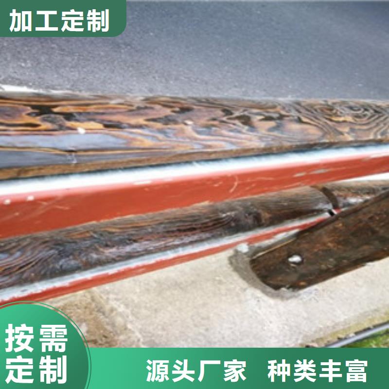 钢背木护栏桥梁灯光护栏多年行业积累