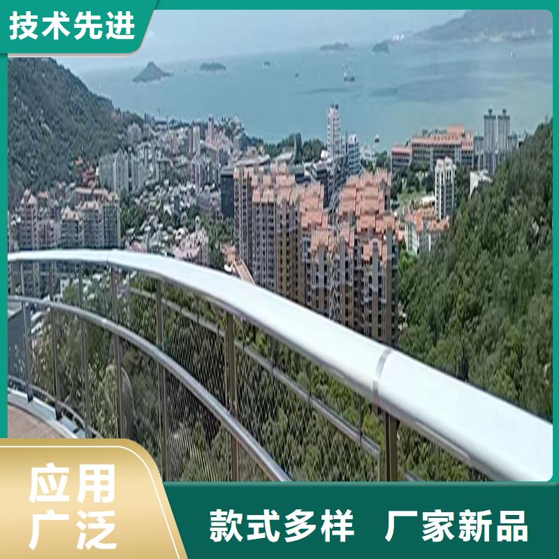 304不銹鋼碳素鋼復(fù)合管欄桿源廠直接供貨安裝簡(jiǎn)單方便不銹鋼河道護(hù)欄
