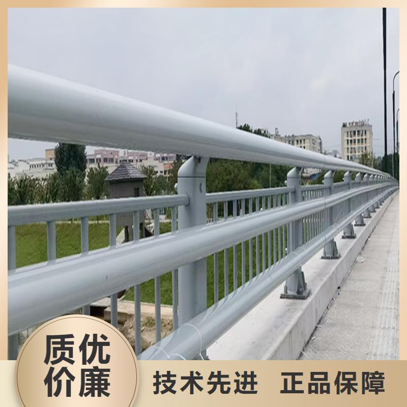 Q355B橋梁景觀護(hù)欄安裝保質(zhì)保量橋梁防撞欄桿